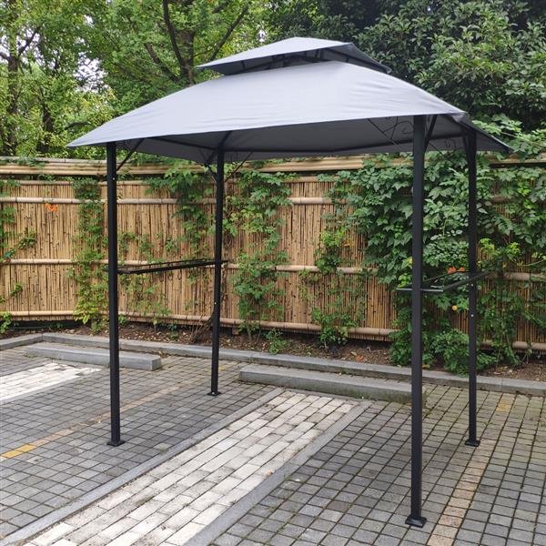 Outdoor Grill Gazebo 8 x 5 Ft Shelter Tent