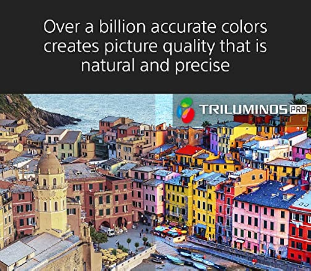 Sony 55 Inch 4K Ultra HD TV X80K Series: LED Smart Google TV with Dolby Vision HDR KD55X80K- Latest Model, Black