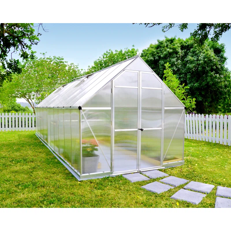 Palram - Canopia Essence 95.4 in W Hobby Greenhouse