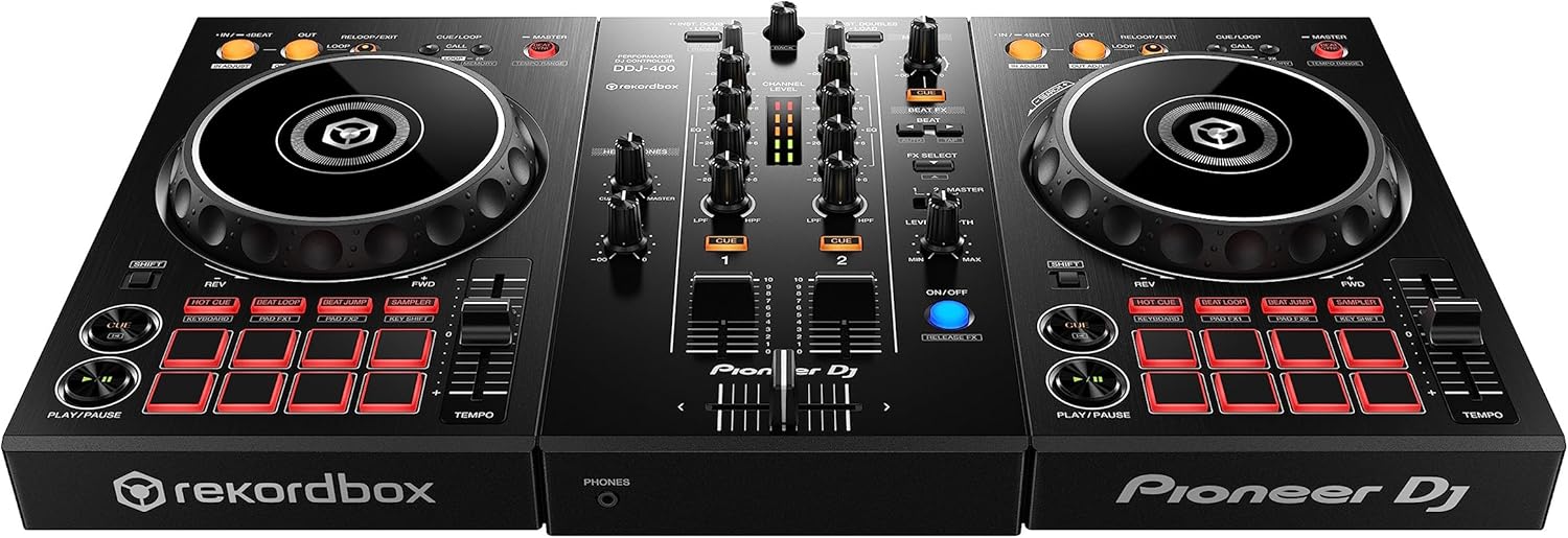 Pioneer DJ DDJ-400 2-Deck Rekordbox DJ Controller