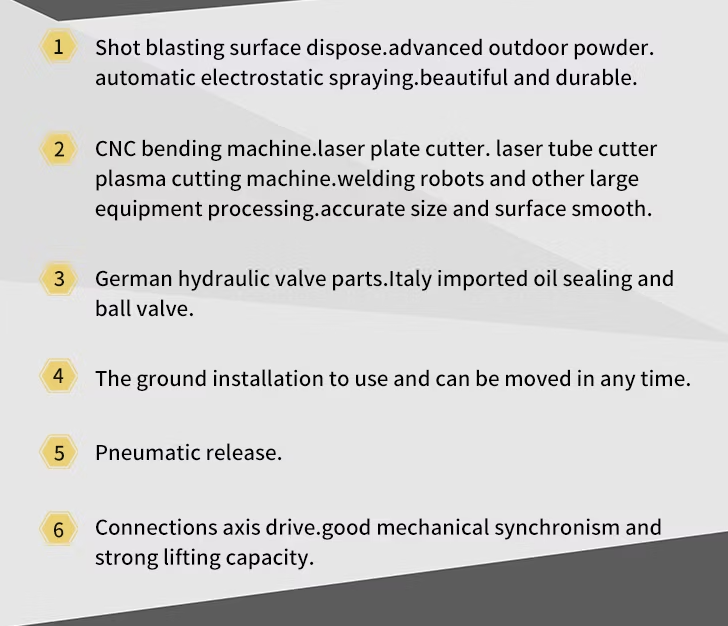 Mobile Auto Shop Hydraulic Scissor Lifting Machine MID Rise Portable Car Lift