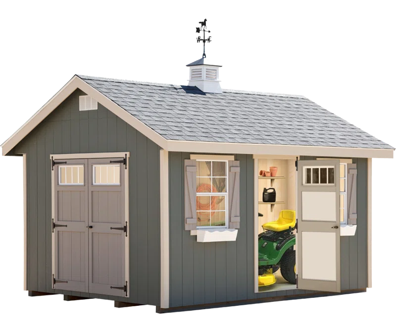 Riverside 10 ft. W x 14 ft. D Storage Shed