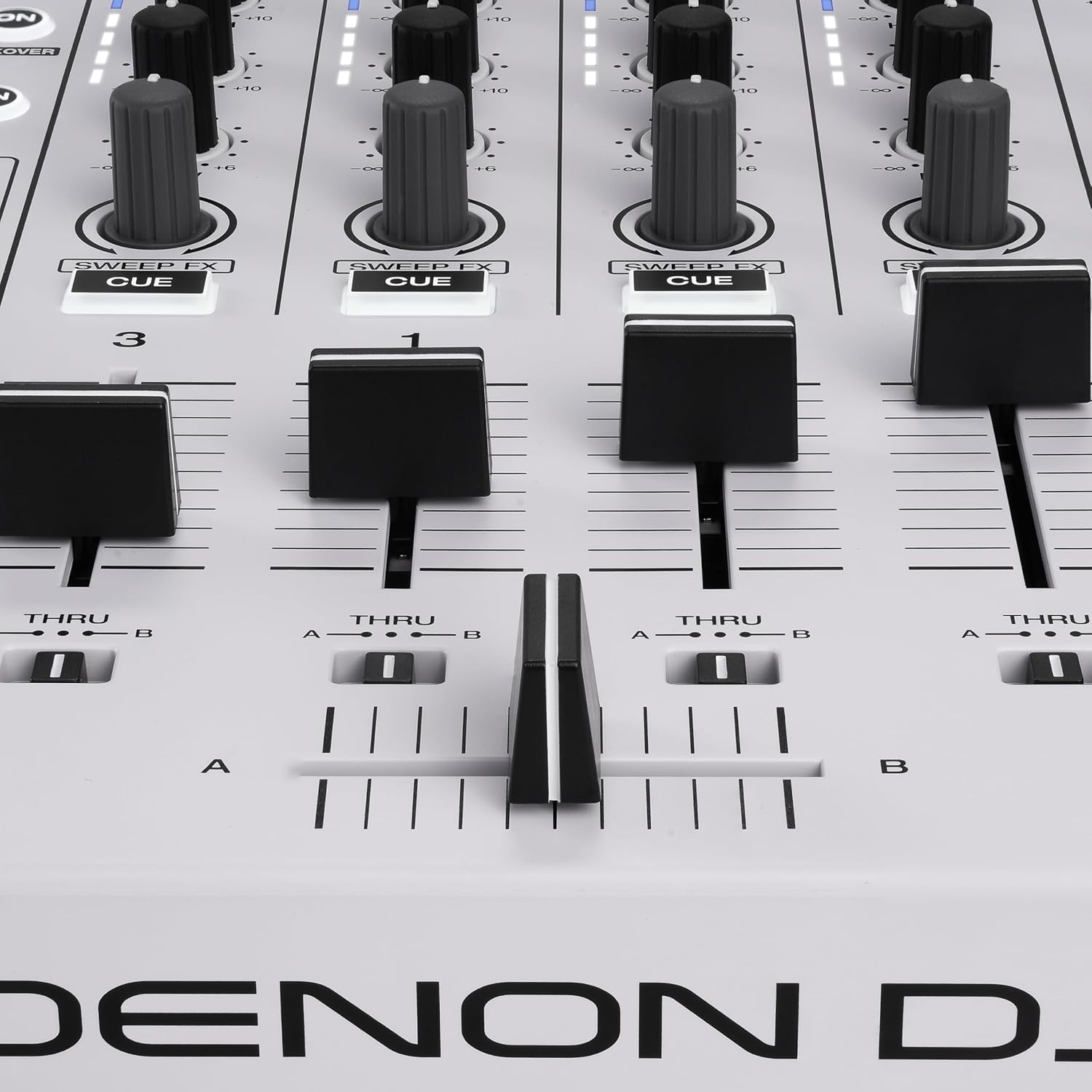 Denon DJ SC LIVE 4 Standalone DJ Controller with Stem Separation on 4-Decks, Wi-Fi Streaming, Build-in Speakers, Serato DJ and Virtual DJ Compatible