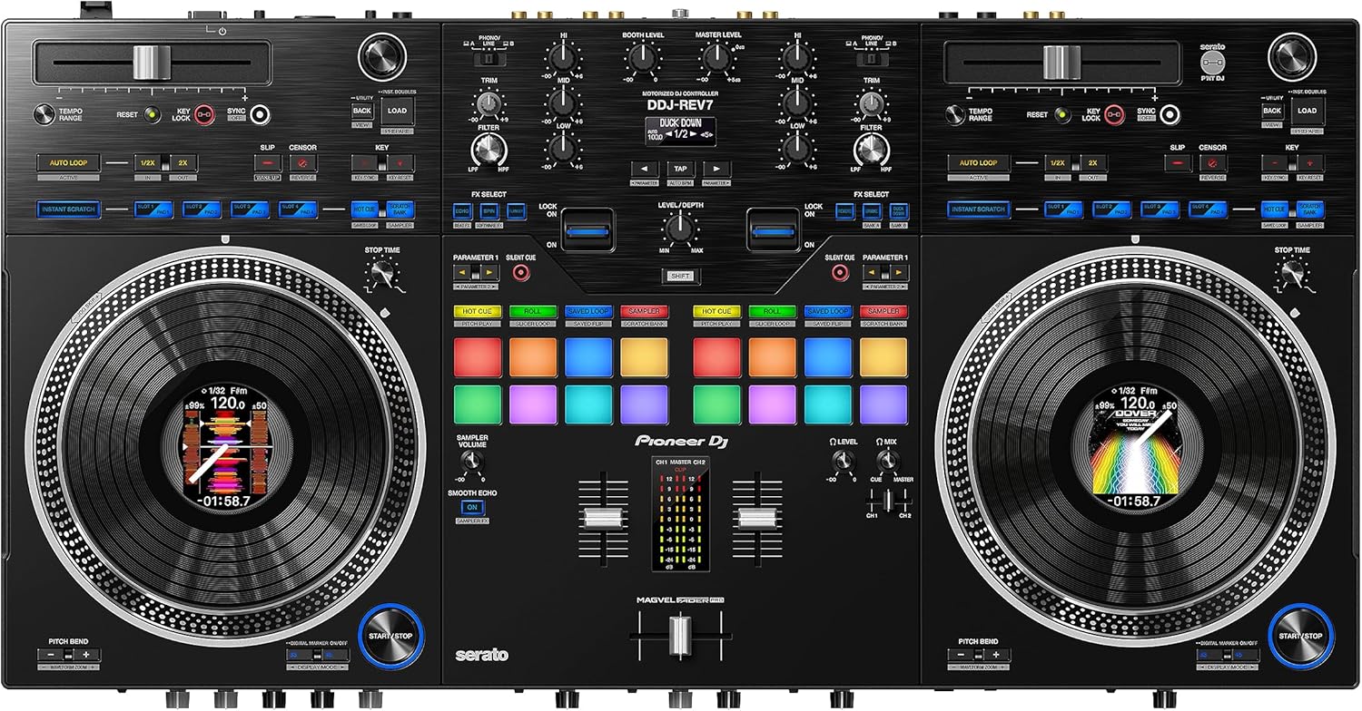 Pioneer DJ DDJ-REV7 2-deck Serato DJ Controller