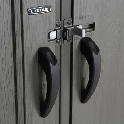 LIFETIME 10 FT. X 8 FT. OUTDOOR STORAGE SHED